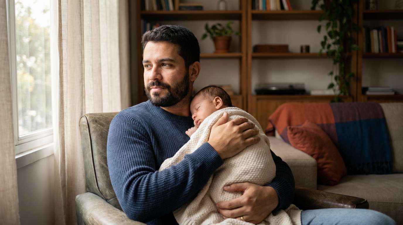 Saúde mental masculina e paternidade: os desafios de ser pai hoje